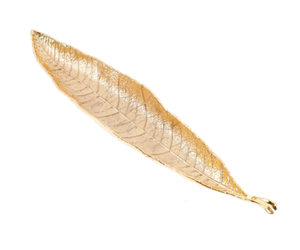 Gold Leaf Incense Holder - Endless Esthetiques